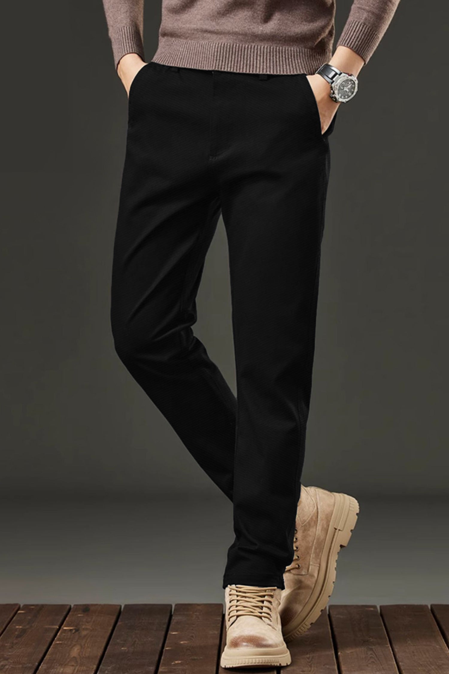 Turbo Urban Executive Slim Fit Cotton Pant