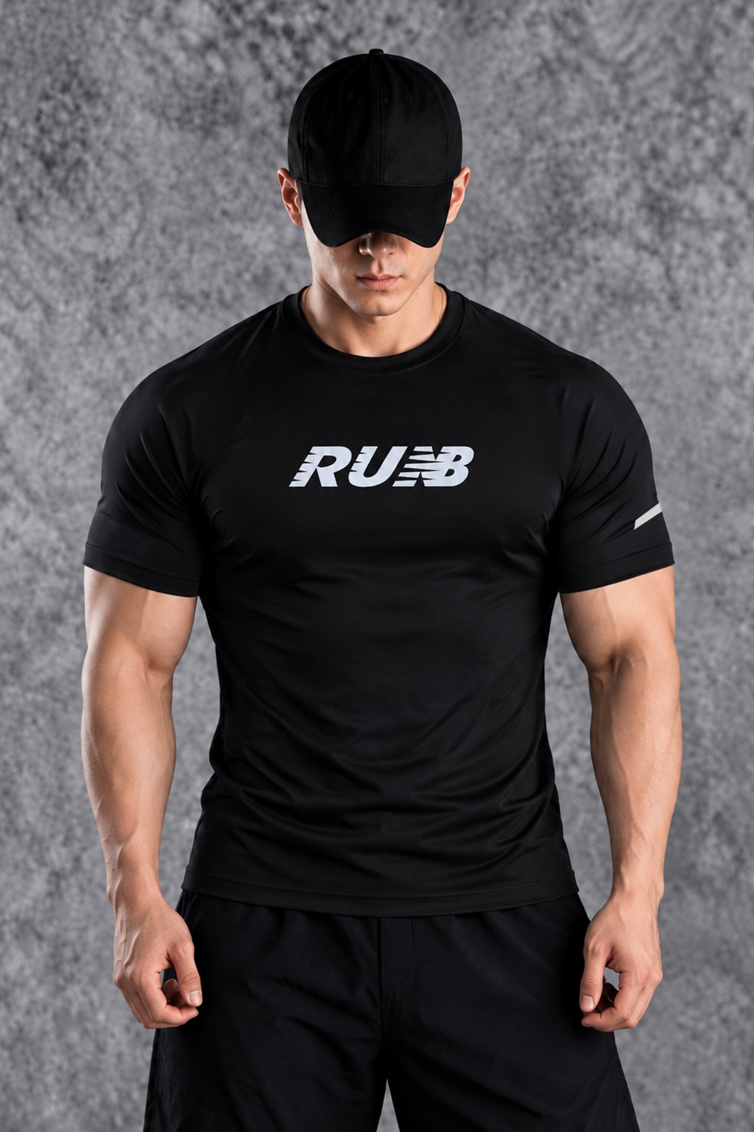 New Blnce Run Graphic Performance Dry-Fit Tee