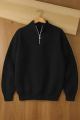 Turbo merino quarter zip Imported Men's Sweater