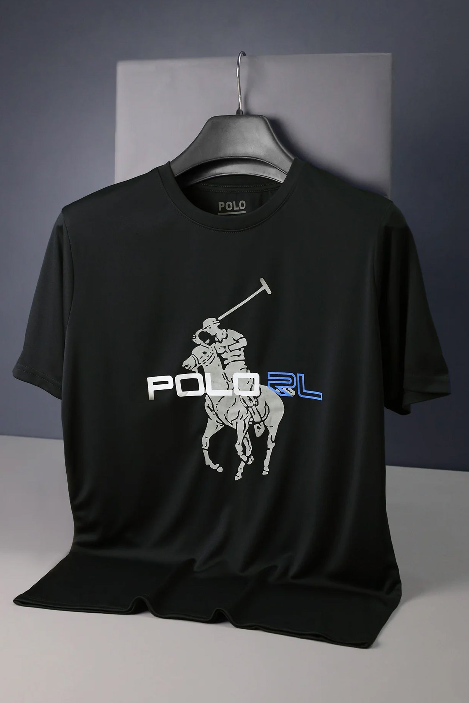 Rph Luren Signature Pony Men's Round Neck T-Shirt