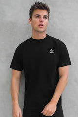 Adds AdiColor Signature Crew Neck Tee In Black