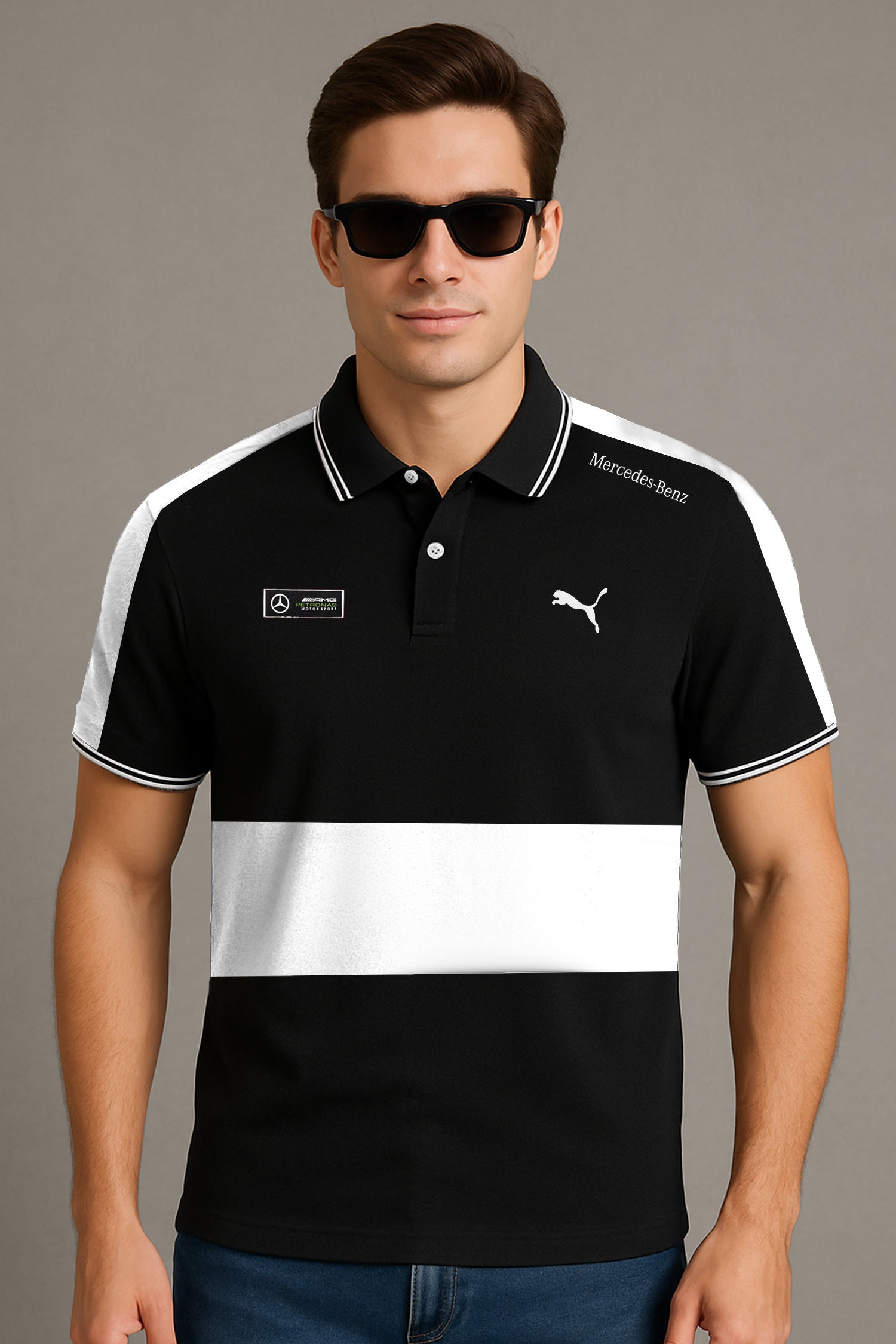Pma x Mercedes AMG SportsLine Men’s Polo Shirt