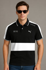Pma x Mercedes AMG SportsLine Men’s Polo Shirt In Black