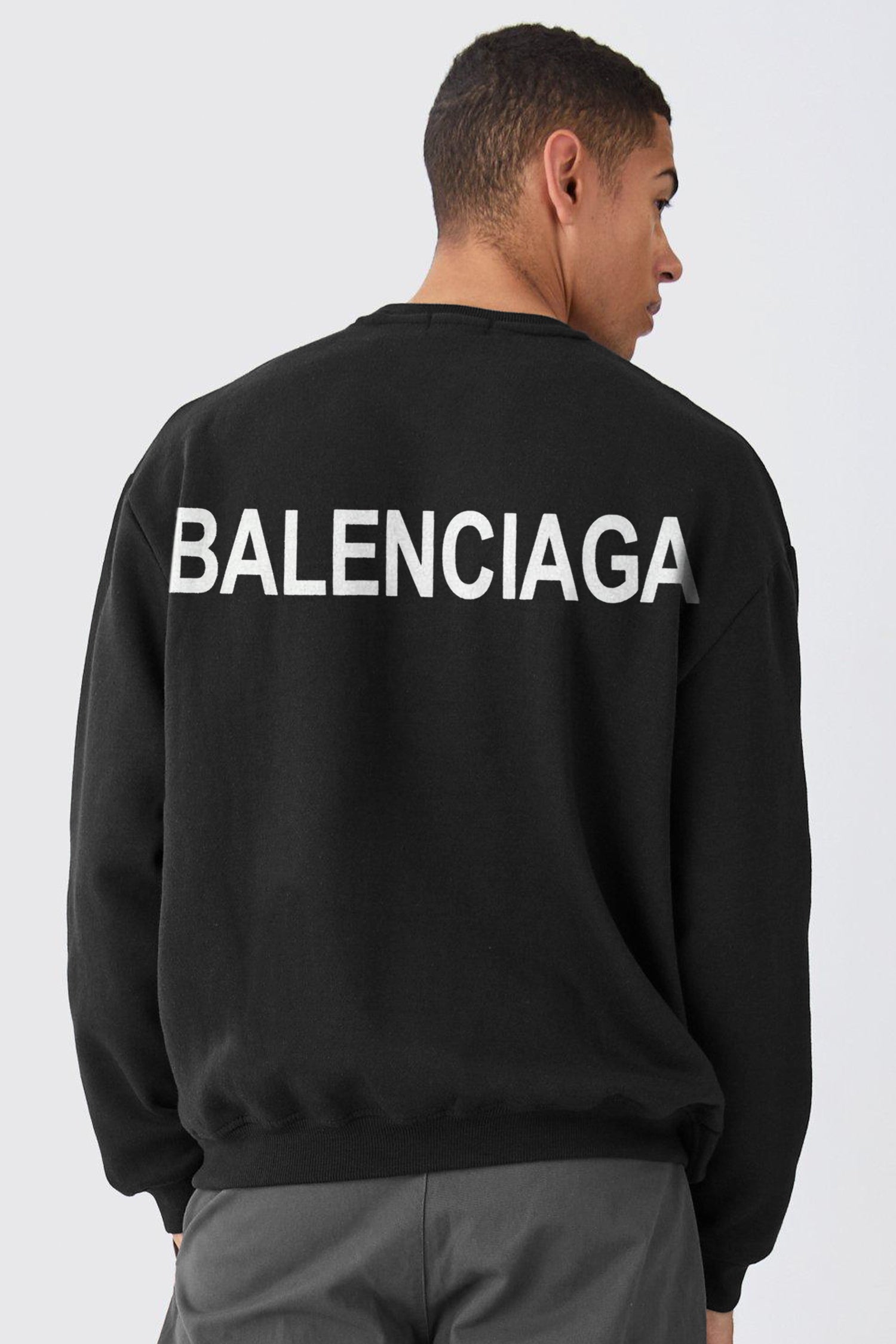 Blncaga Icon Writing Full Sleeves Sweatshirt