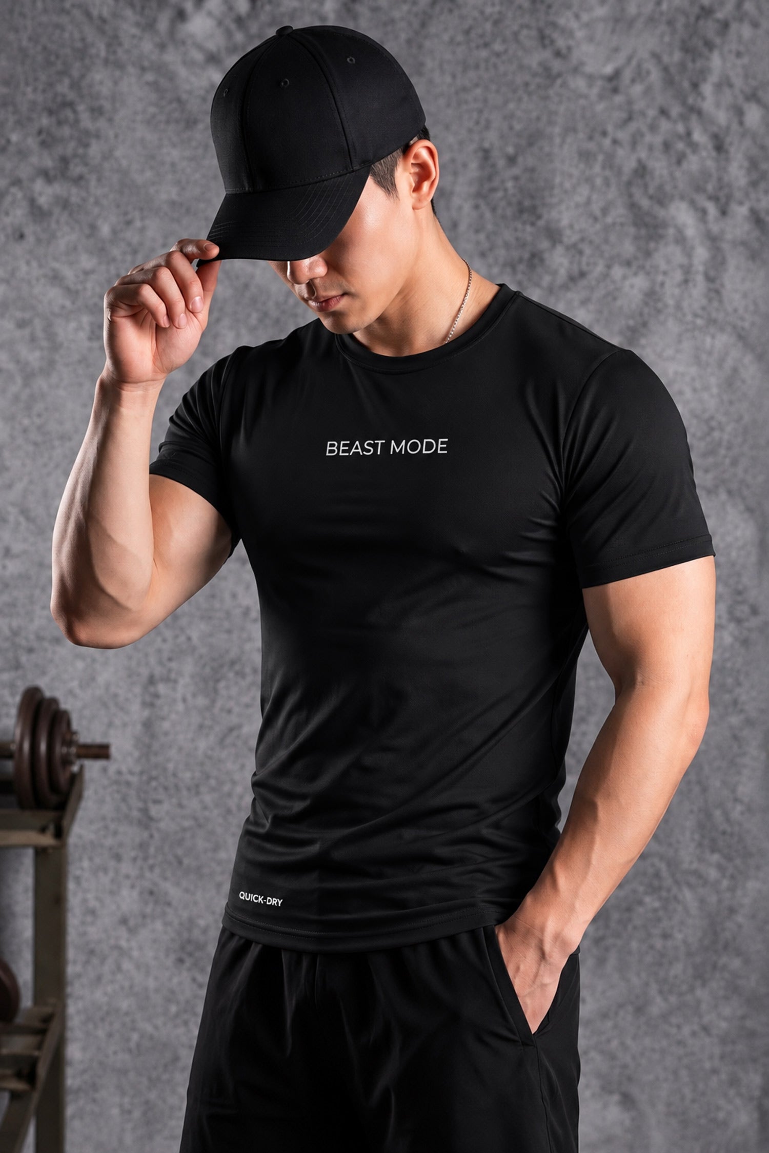 Turbo Gym Apparel Beast Mode Dry-Fit Tee