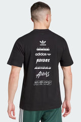 Adds Printed Logo Training Dry-Fit Tee In Black