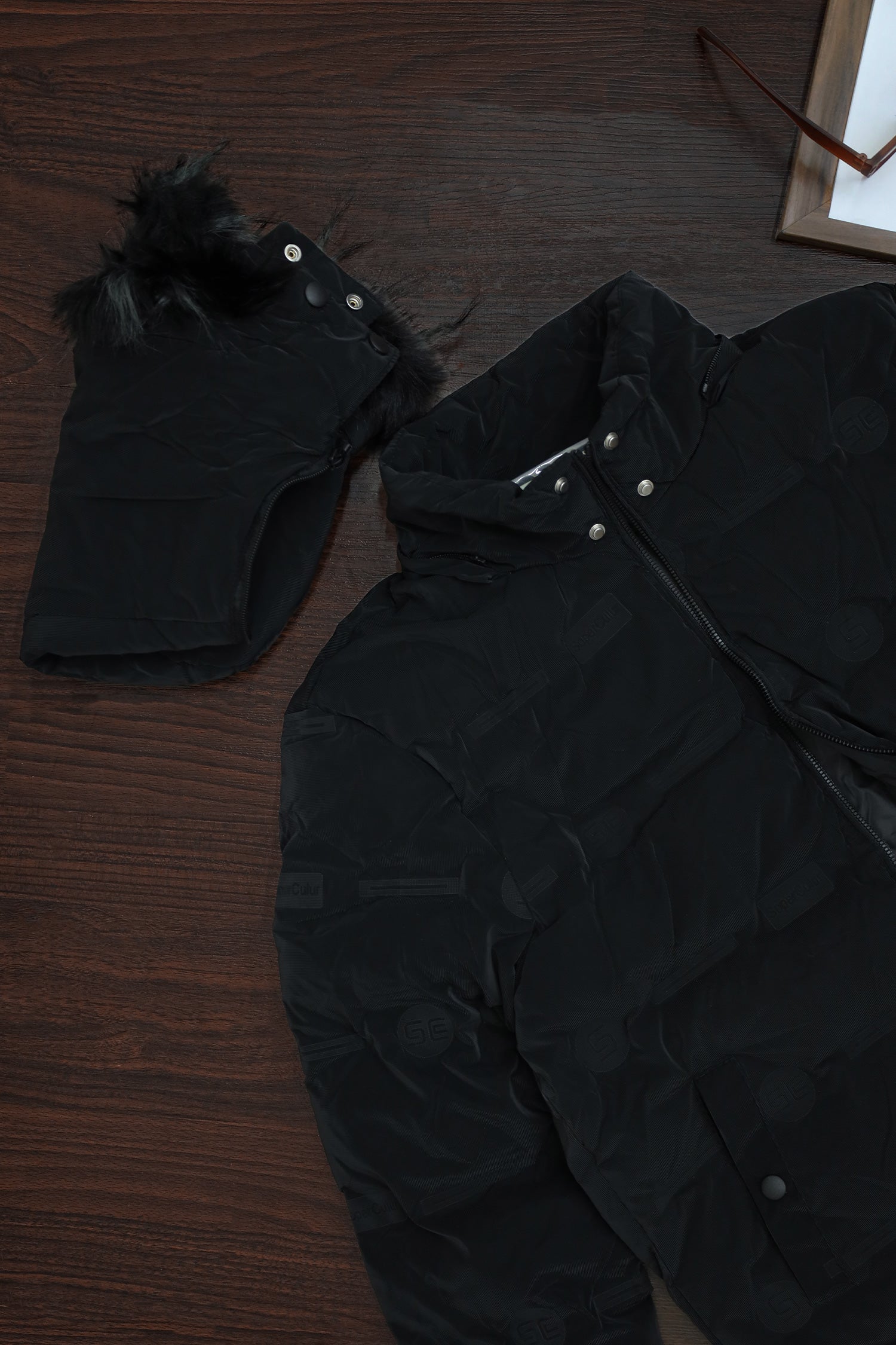 Fashionable Trendy Hood Style Imported Puffer Jacket