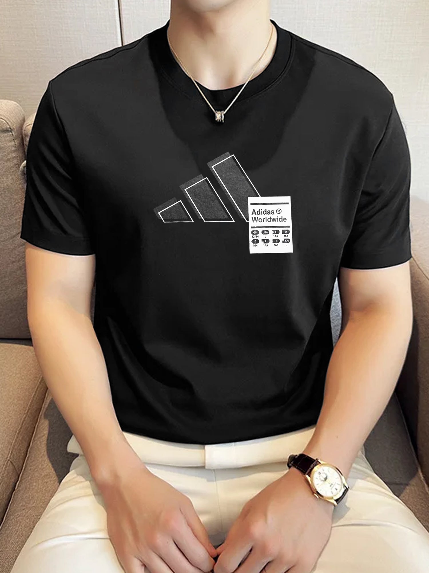 Nke Premium Style Statement Graphic Crew Neck Tee
