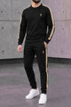 Polo Signature Side Stripe Men's Co-Ord Set Black
