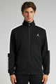 Jrdn Team Flight Training Men Zipper Upper In Black