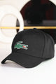 Lcste Crocdile Badge Imp Polyester Cap