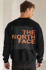 The Nrth Fce Holiday Crew Neck Full Sleeves Men's Sweatshirt In Black