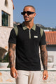 Turbo Performance Cut Men's Polo Shirt In Black
