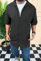 Turbo Popcorn Cuba Waffle Casual Shirt
