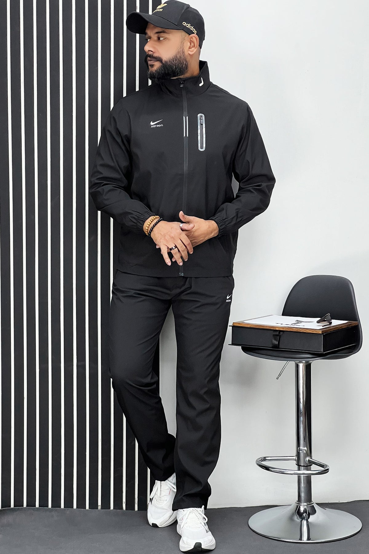 Nke Jst Do it Sportswear Men Zipper Tracksuit