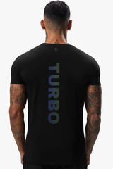 Turbo Training Club Climacool Mesh Dry-Fit Tee In Black