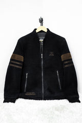 Splicing Imported Men's Woolen Jacket