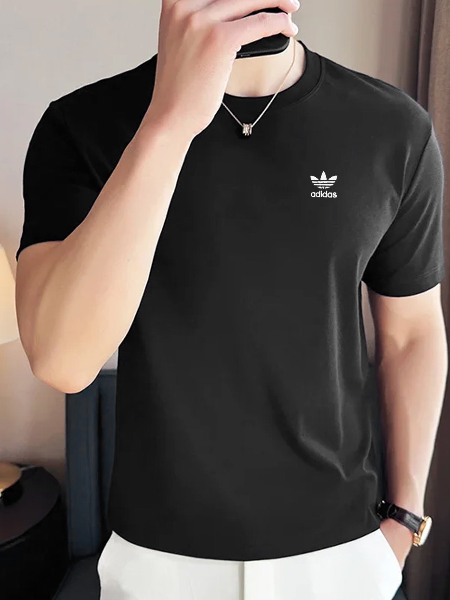 Adds AdiColor Signature Crew Neck Tee