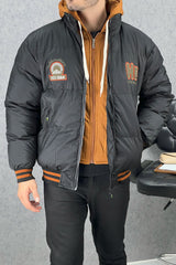 Winter Protects Dual Zip Hooded Imported Puffer Jacket