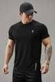 Turbo 'Street-Style' Drop-Shoulder Graphic Dry-Fit Tee In Black