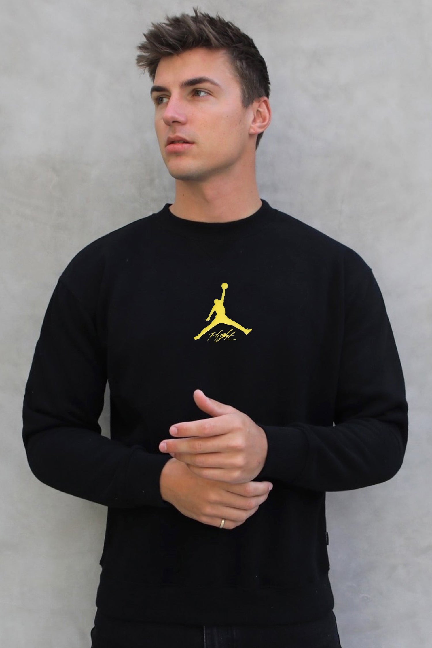 Nke X Jrdn Flight Heritage Full Sleeves Men's Sweatshirt