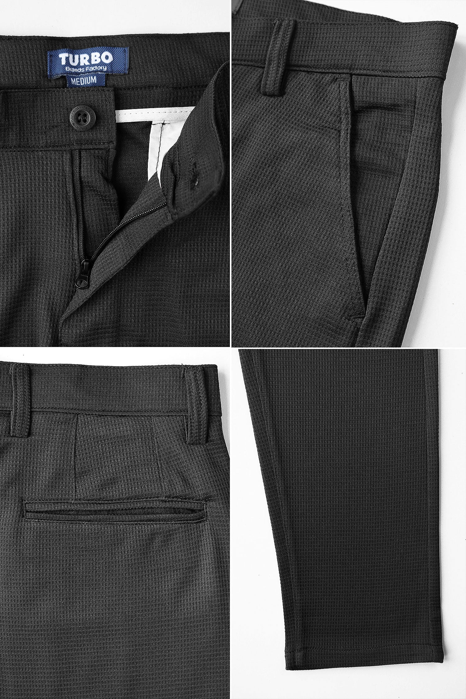 Turbo 'Apex' Elite Series Slimfit Waffle Pant