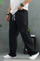 Turbo Casual Wide-Leg Denim Cargo Jeans