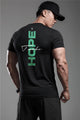 Turbo Strength in Hope Performance Dry-Fit Tee In Black