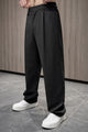 Single Plated Men's Cotton Pant | Black