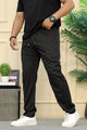 Men's All-Day Comfort Imported Slim-Fit Trouser In Black