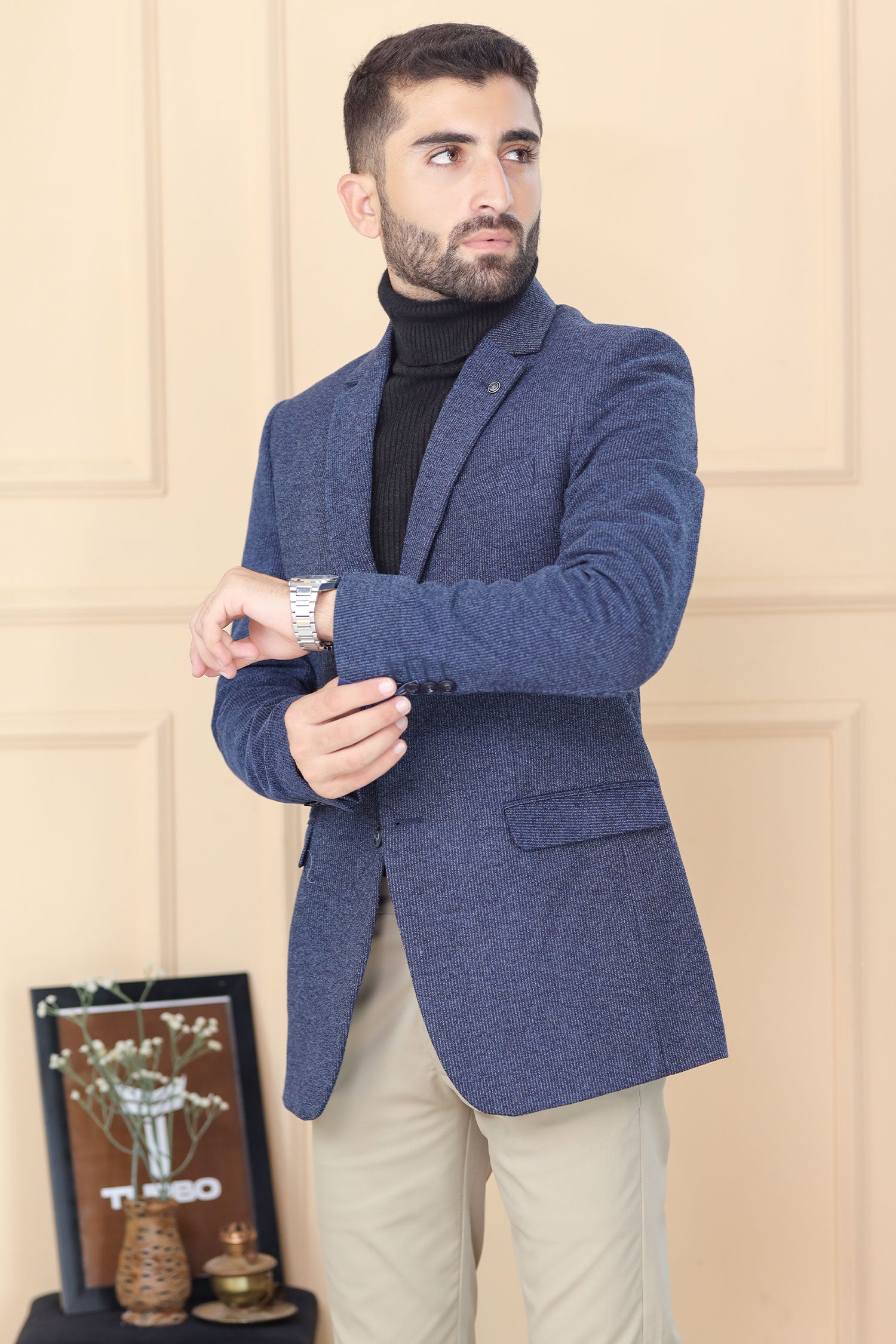 Classic Rich LuxeForm Mens Casual Blazer