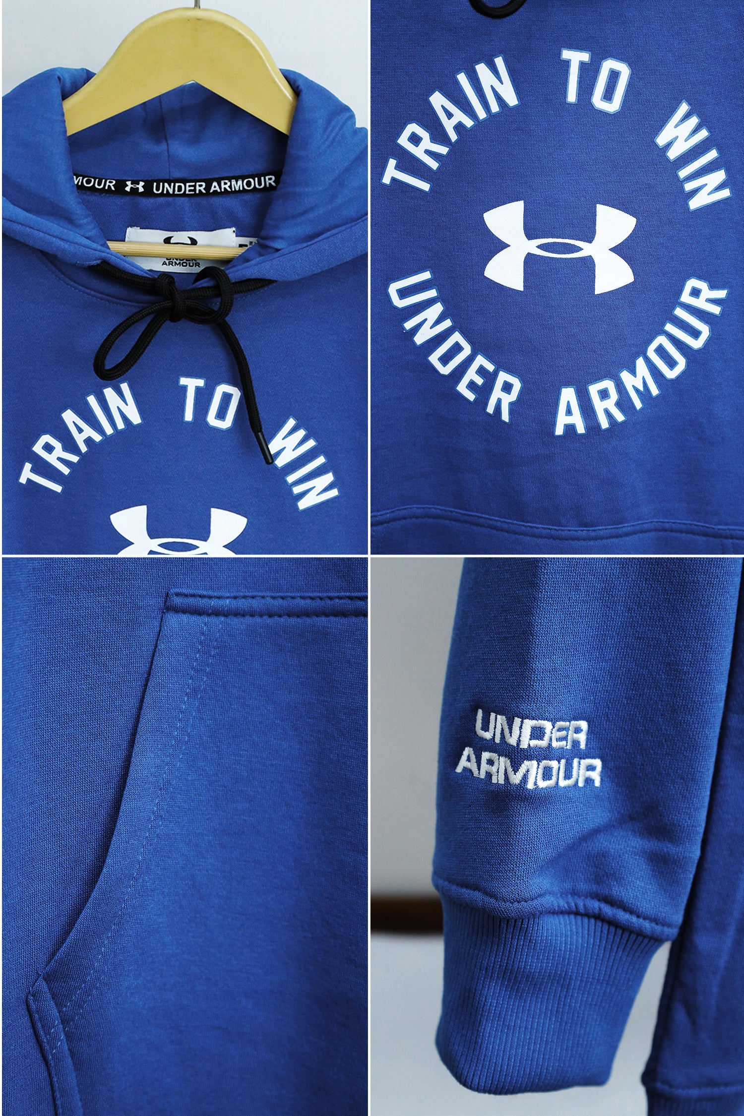 Undr Armr Train to Win Essential Fleece Hoodie