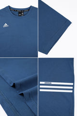 Adds Premium Tennis Short Sleeves Round Neck T-Shirt