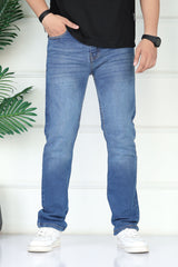 Turbo Axis Core Essential Slim Fit Jeans In Blue