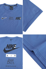 Nke Stacked Graphic Logo Crew Neck Tee
