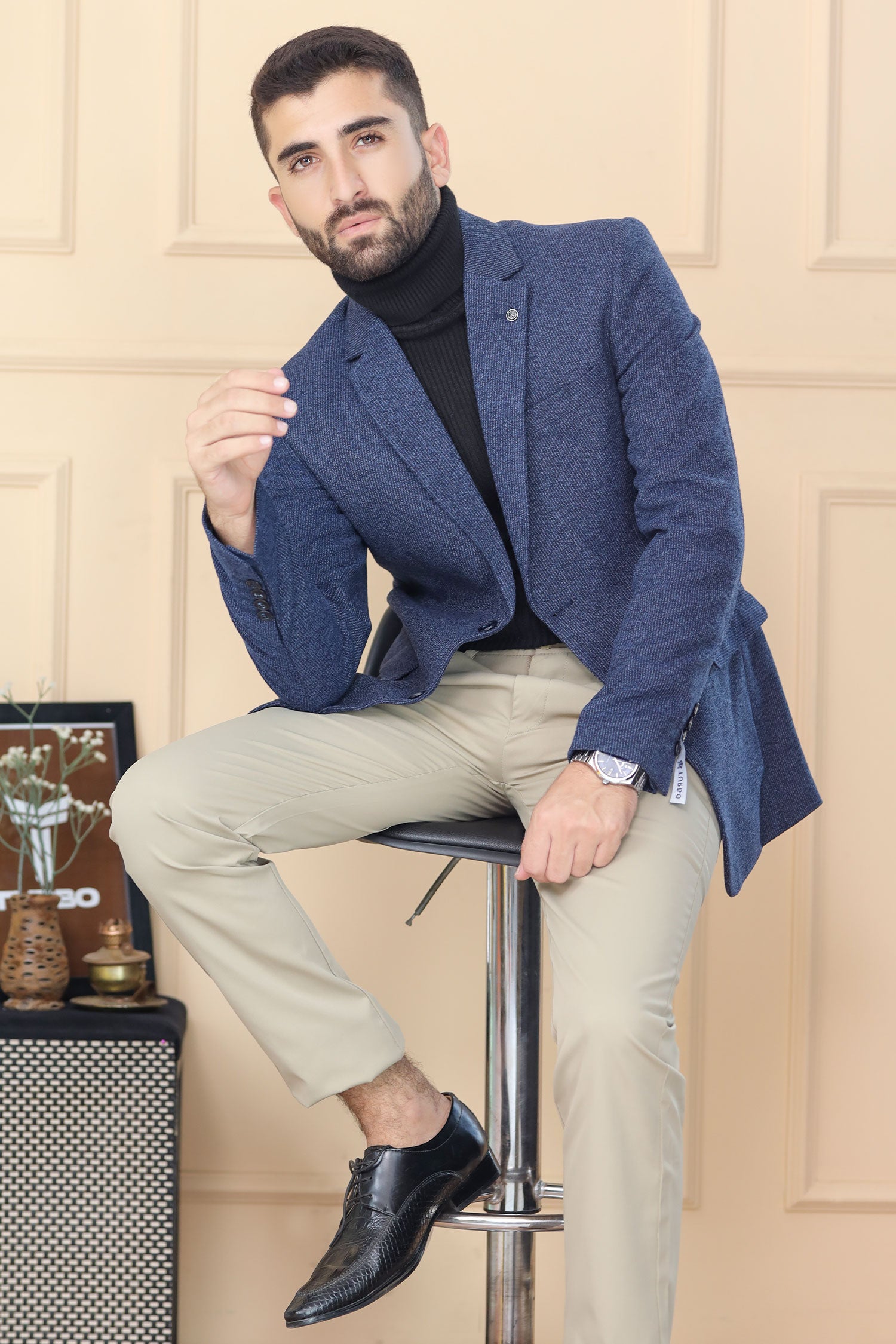 Classic Rich LuxeForm Mens Casual Blazer