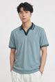 Turbo V Neck Design Men's Polo T-Shirt