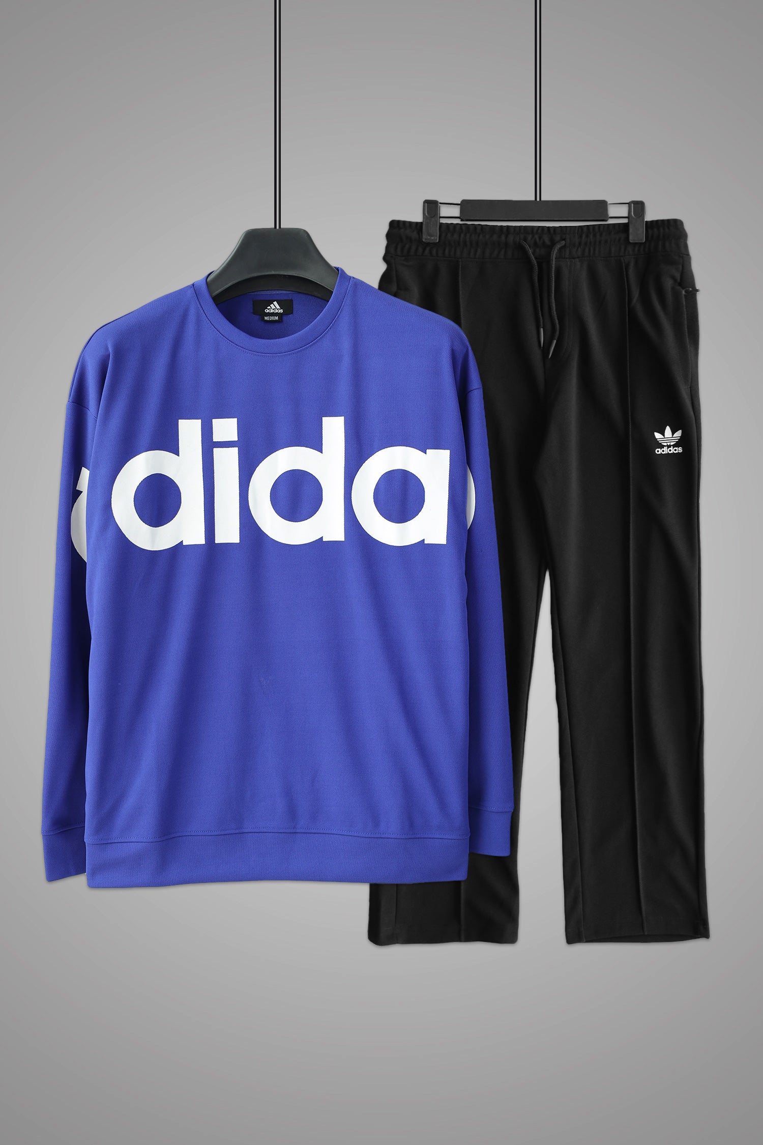 Adds Spellout Crew Round Neck Tracksuit