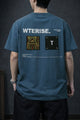 Men's Urban Fit Round Neck Tee in Blue