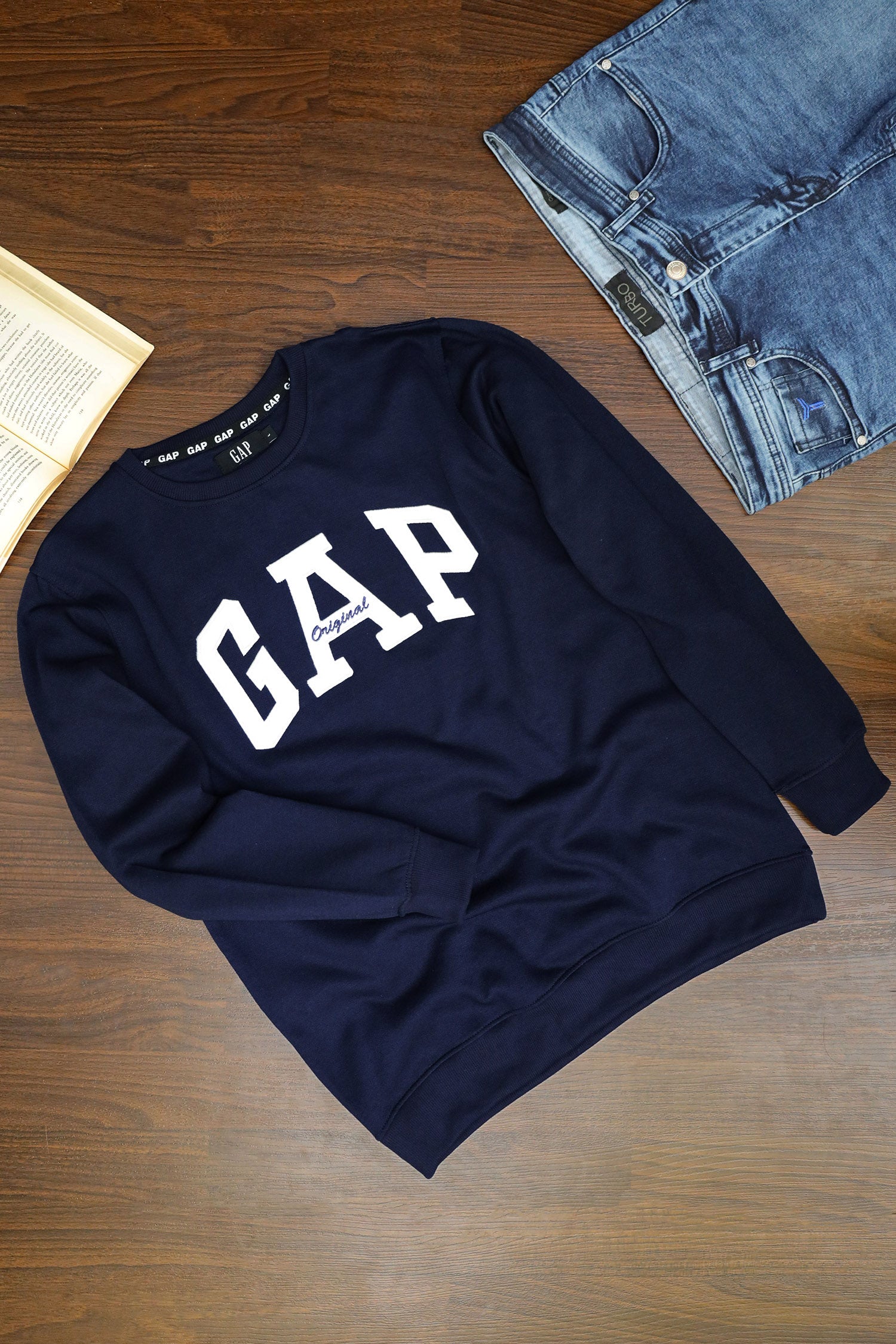 GP Aplic Arch logo Full Sleeves Men's Sweatshirt