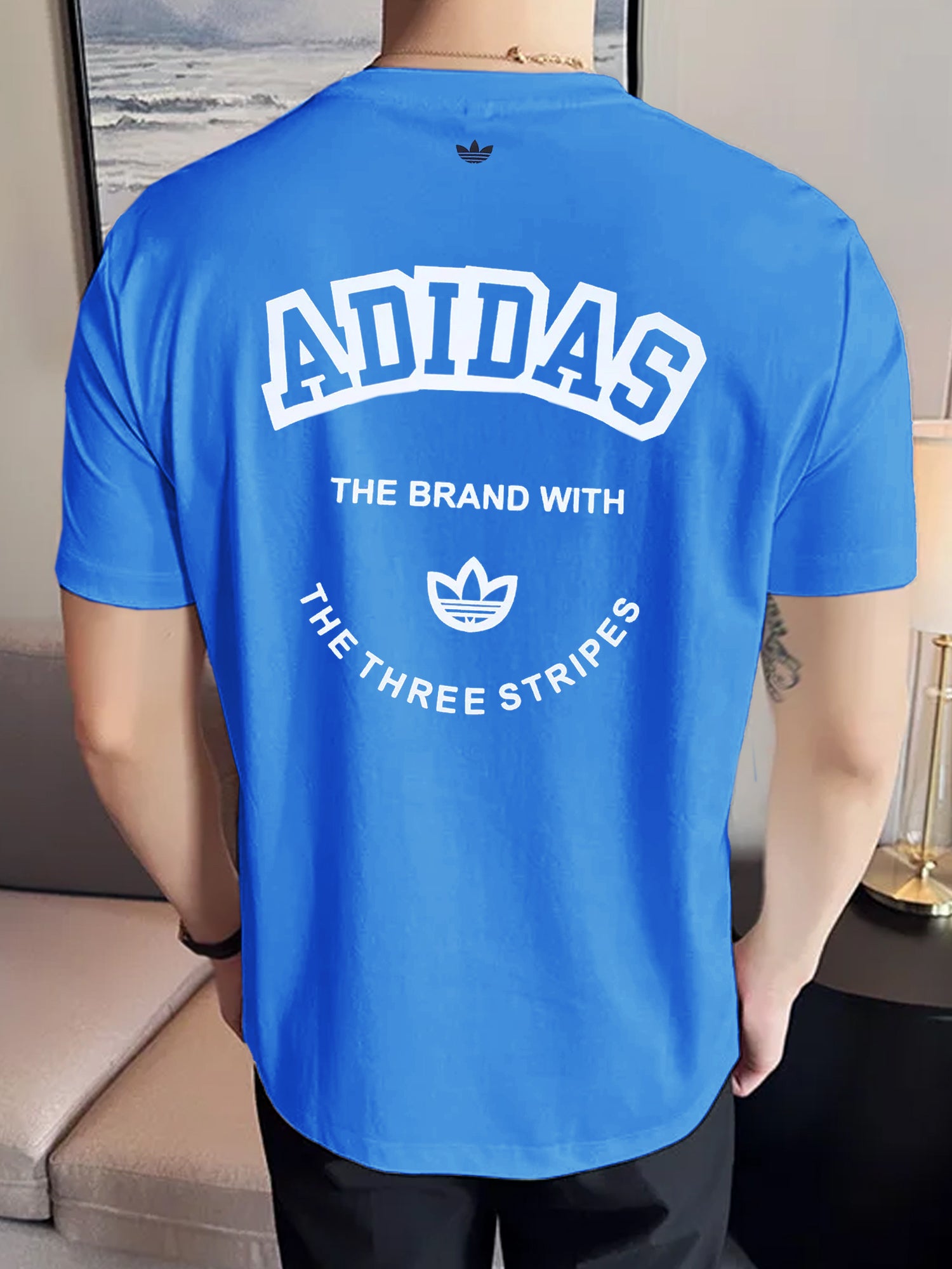 Adds AdiColor Signature Crew Neck Tee