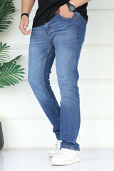 Turbo Axis Core Essential Slim Fit Jeans In Blue