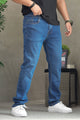 Turbo Regular Straight Slim Fit Denim Jeans