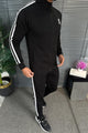On Clod Athletic Side Stripe Zipper Men's Co-Ord Set