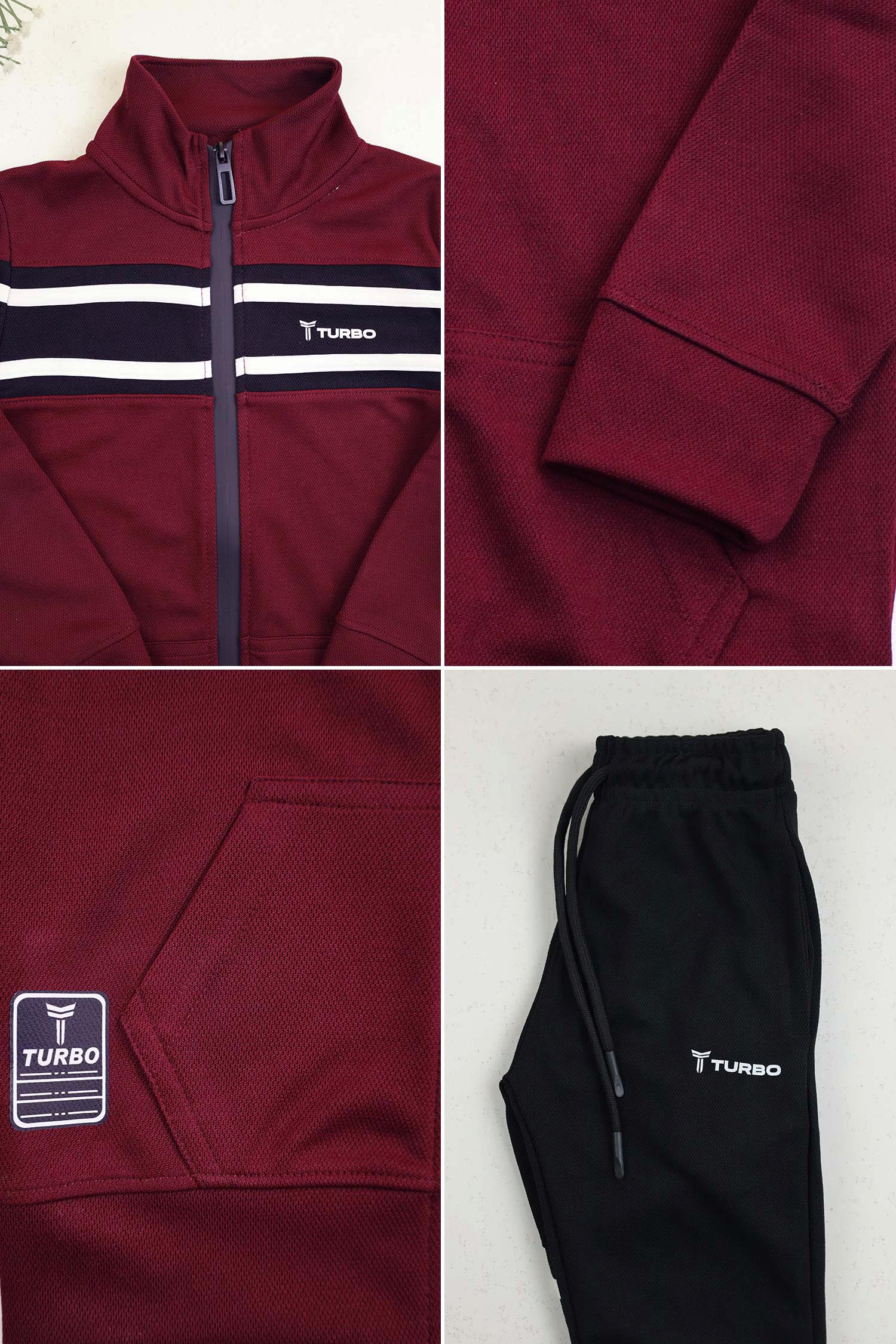 Turbo Color-Block Panel Unisex Younger Kids Tracksuit