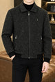 Turbo x Polo Diamond Patterned Imported Men's Wool Jacket