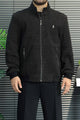 Turbo x Polo Signature Structured Imported Men's Wool Jacket In Black & Coffee