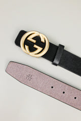 G Metal Alloy Automatic Buckle Branded Belt
