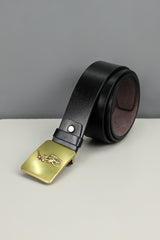 Polo Metal Alloy Automatic Buckle Branded Belt