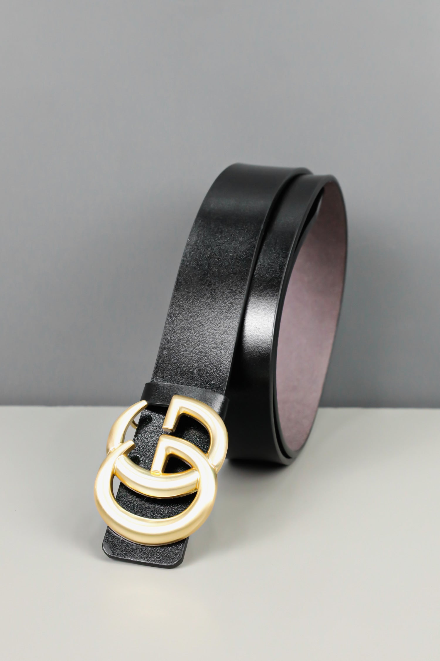G Metal Alloy Automatic Buckle Branded Belt